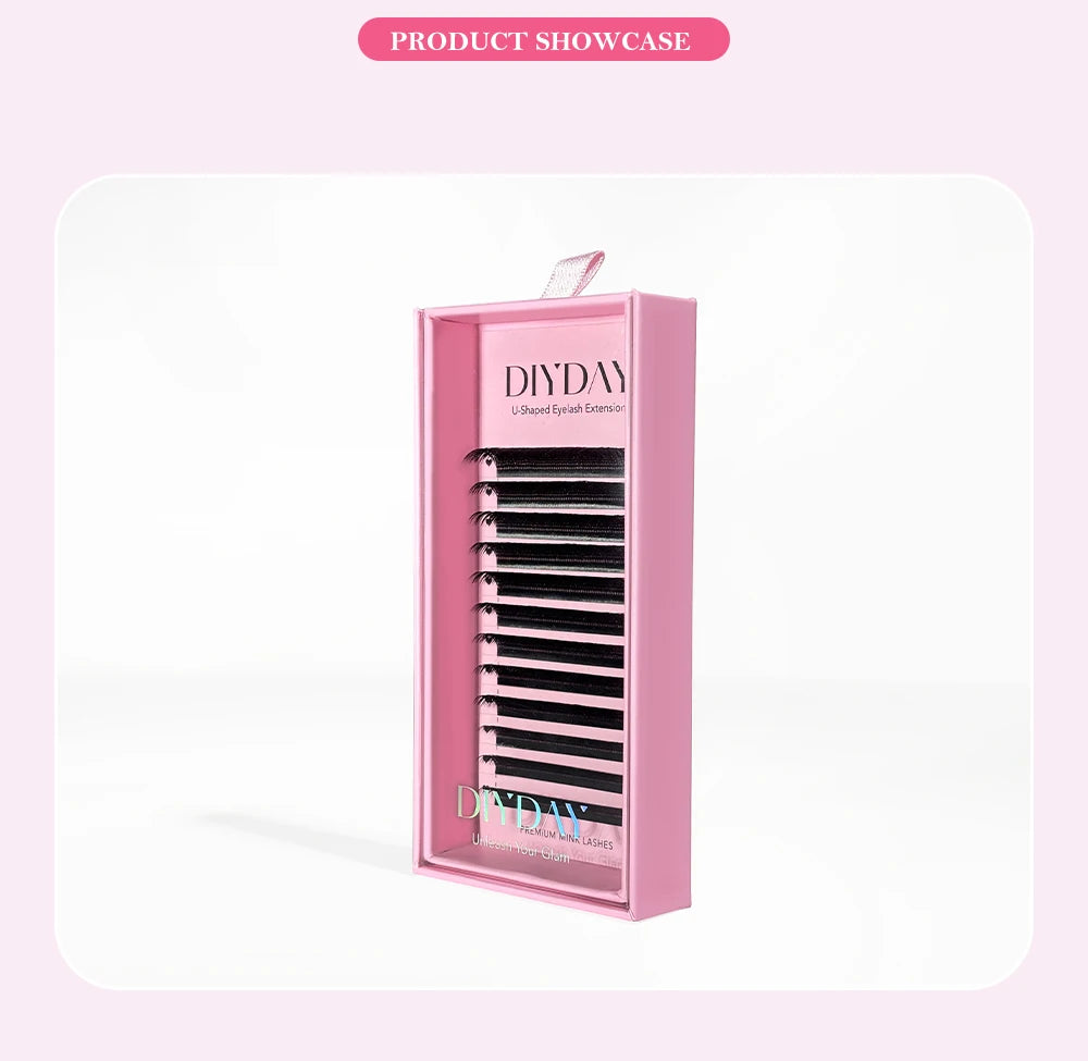DIYDAY U Shaped YY Lashes Ultra Soft Natural Look - Smarsty
