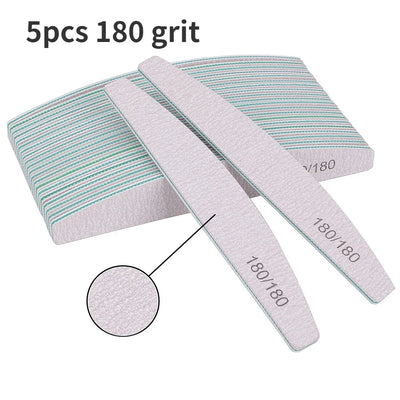 Professional Nail File Set for Gel Polishing 5 Pieces - Smarsty