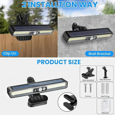 Solar LED Garden Light with Motion Sensor 300000LM Waterproof - Smarsty