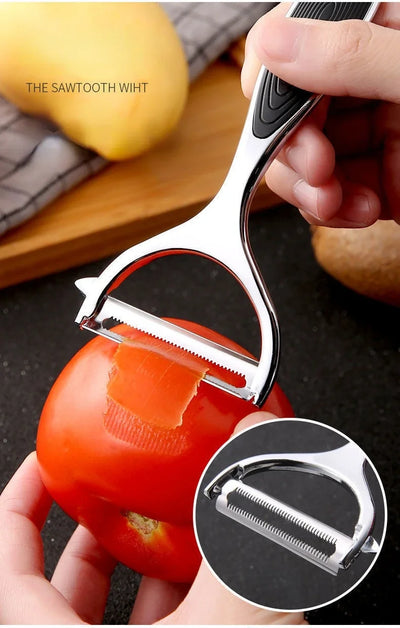 Stainless Steel Potato Peeler Vegetable Peeler Multi-function Carrot Grater Fruit Tools Kitchen Accessories cuisine pelador by Smarsty