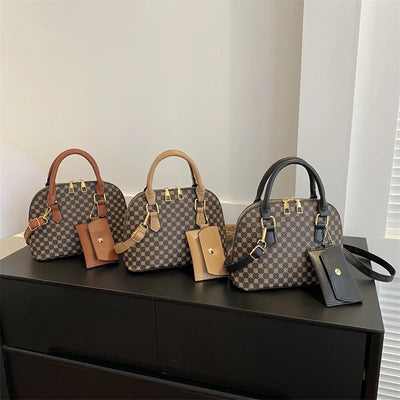 Lux Plaid Crossbody Bag For Women With Compact Mini Purse - Smarsty