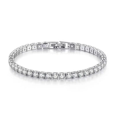 S925 Sterling Silver Tennis Ball Bracelet for Women - Smarsty