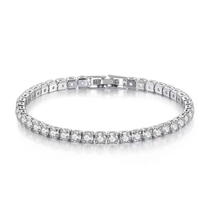 S925 Sterling Silver Tennis Ball Bracelet for Women - Smarsty