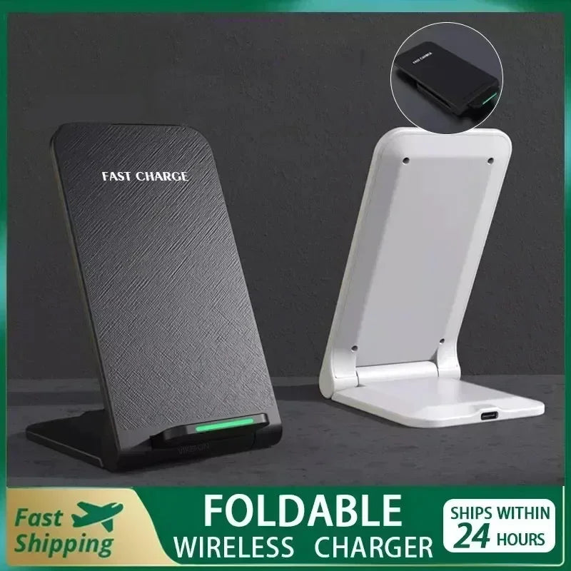 Wireless Charger Station With Stand And Fast Charging - Smarsty