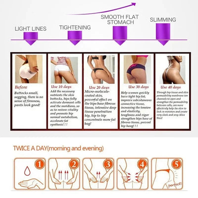 Butt Enhancement Essential Oil for Firming and Lifting - Smarsty