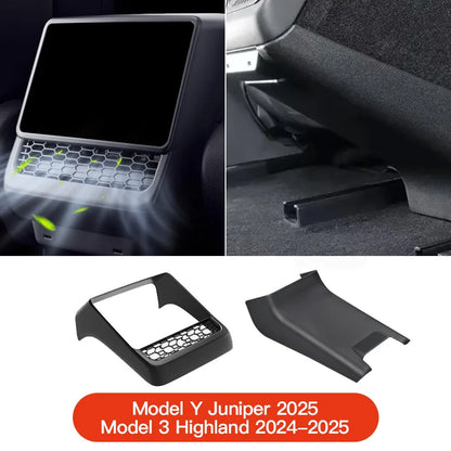 Rear Center Console Air Vent Cover Dust Shield for EV - Smarsty