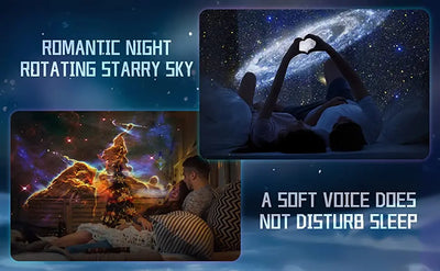 13 In 1 Galaxy Ultral Star Projector HD Image Area LED Night Light, 13 Film Discs,360° Rotate 1/2h Timer for Kids&Adults Bedroom - Smarsty