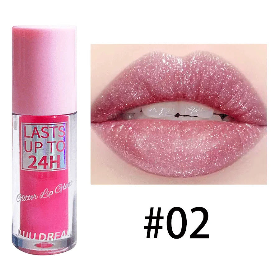 Long Lasting Glitter Lip Gloss for Hydrated Lips - Smarsty