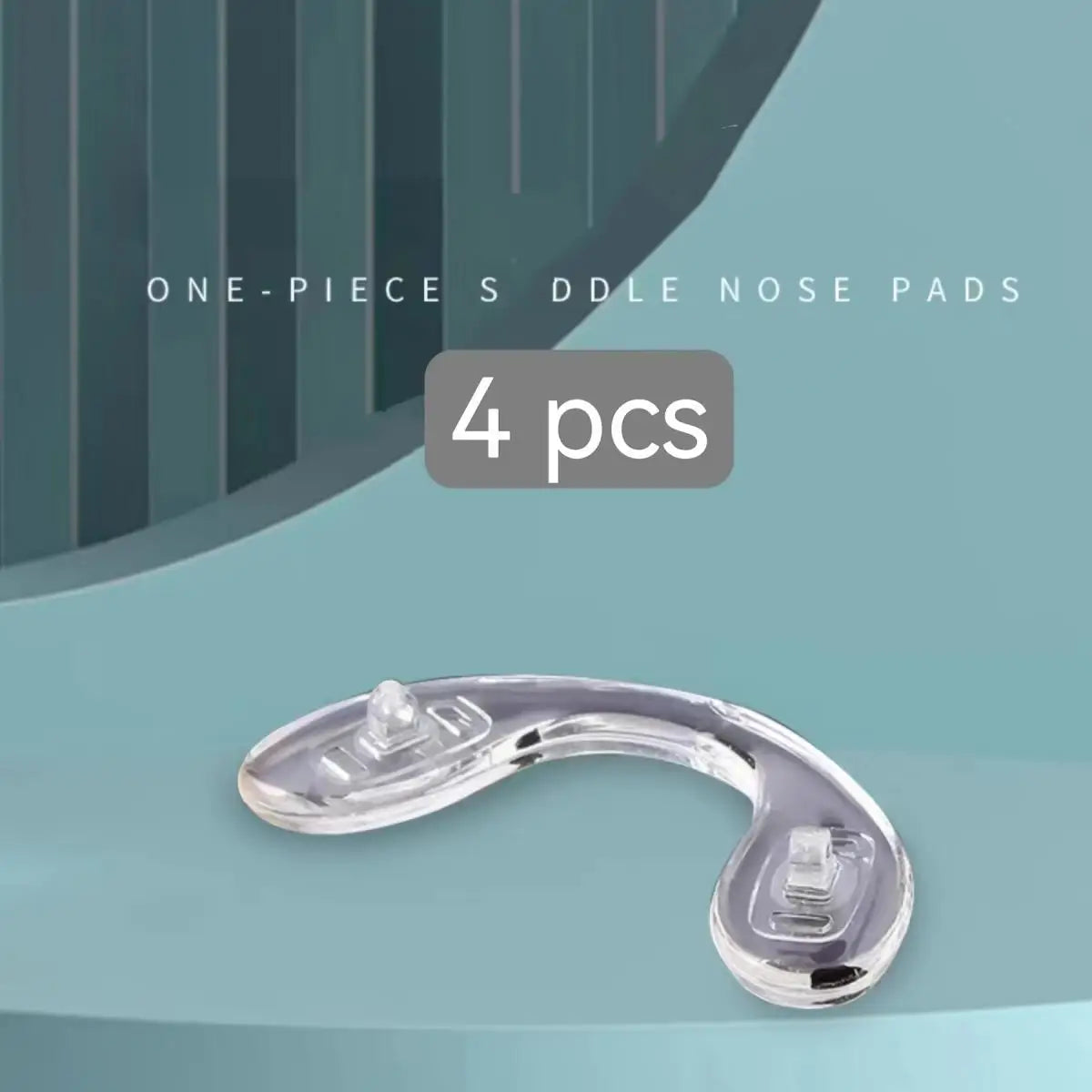 1/2/4pc Ultra-Soft Silicone Eyeglass Nose Pads Comfort Fit Glasses Frame Accessories Anti-Slip Nose Pads for Sports & Daily Wear