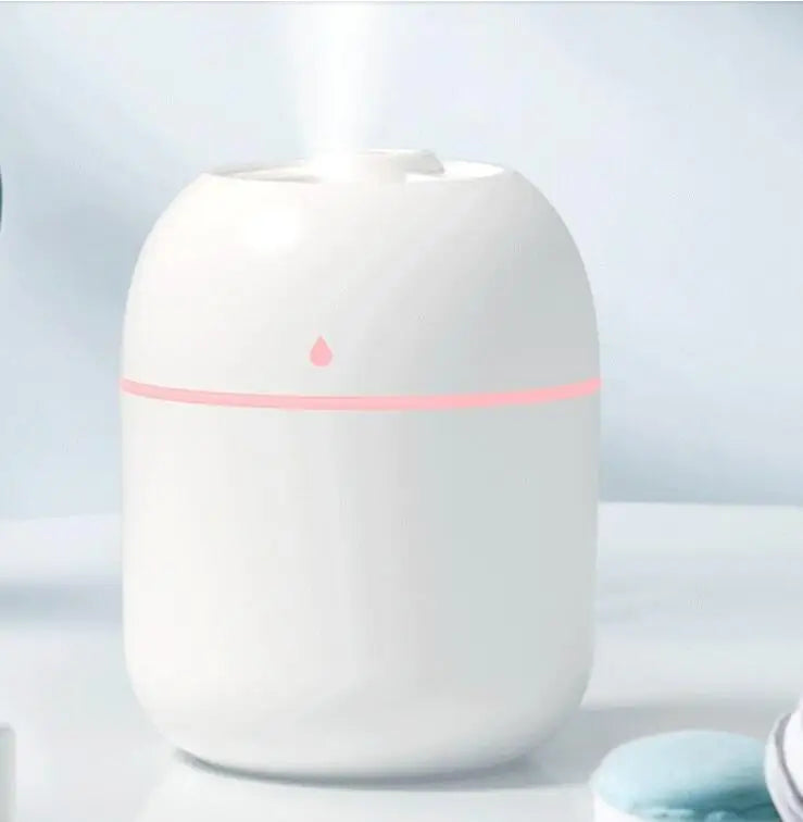 USB Mini Aroma Essential Oil Humidifier with LED Lamp - Smarsty
