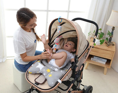 Newborn Baby Plush Stroller Toys Baby Rattles Mobiles Cartoon Animal Hanging Bell Educational Baby Toys 0-12 Months Speelgoed by Smarsty