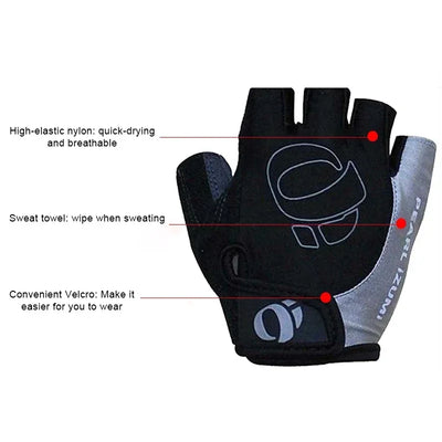 Cycling Gloves Half Finger Gel Anti-Slip Anti-Sweat Road Bike Gloves For Men Mtb Gloves Half Finger Gel Cycling Equipment by Smarsty