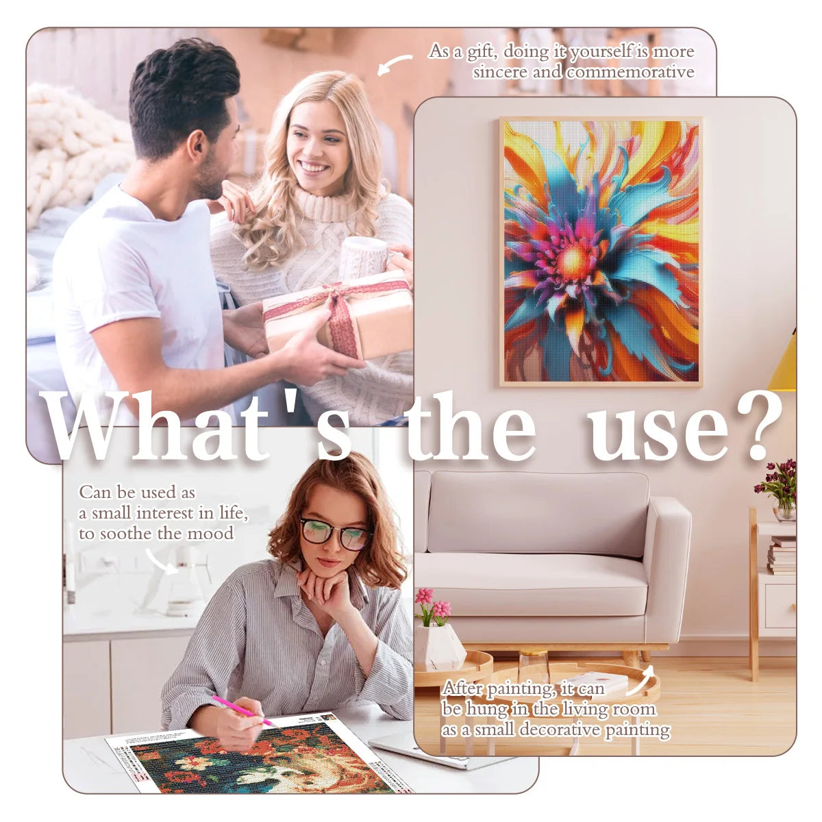 DIY Diamond Painting Kit for Home Decor and Gifts - Smarsty