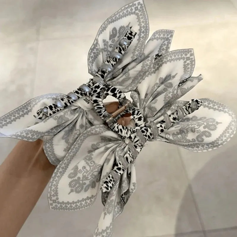 Double Sided Butterfly Hair Clip Strong Grip Summer - Smarsty