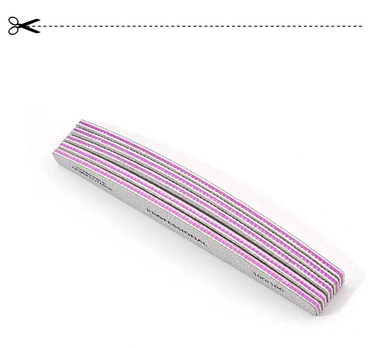 Professional Nail File Set for Gel Polishing 5 Pieces - Smarsty