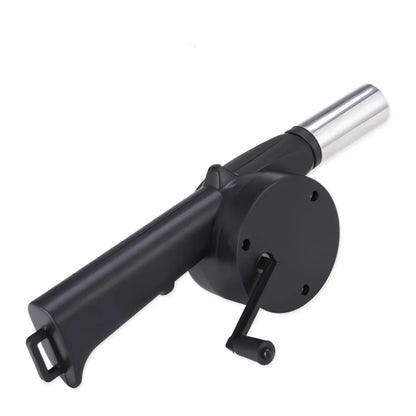 Portable Hand-Cranked Barbecue Air Blower for Easy Fire Starting - Smarsty
