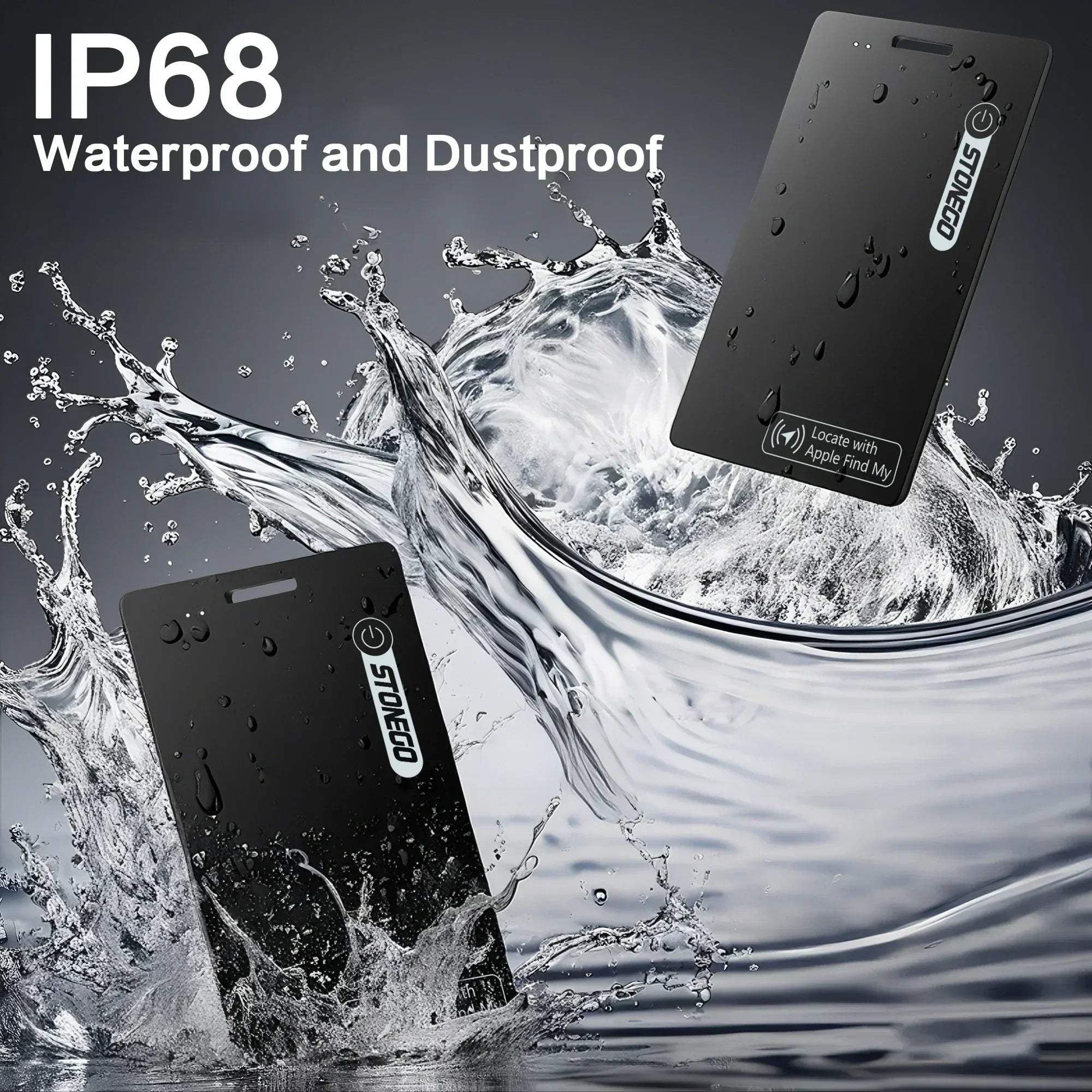 Ultra-Thin Bluetooth Wallet Tracker with Location Tracking - Smarsty