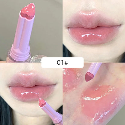 Gege Bear Pink Rabbit Moisturizing Lip Gloss Balm - Smarsty