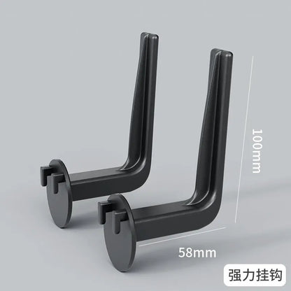 No Punching Pegboard Wall Organizer Panel Shelves For Gamer Room,bathroom,kitchen Storage Rack Organizer Pegboard Accessories by Smarsty