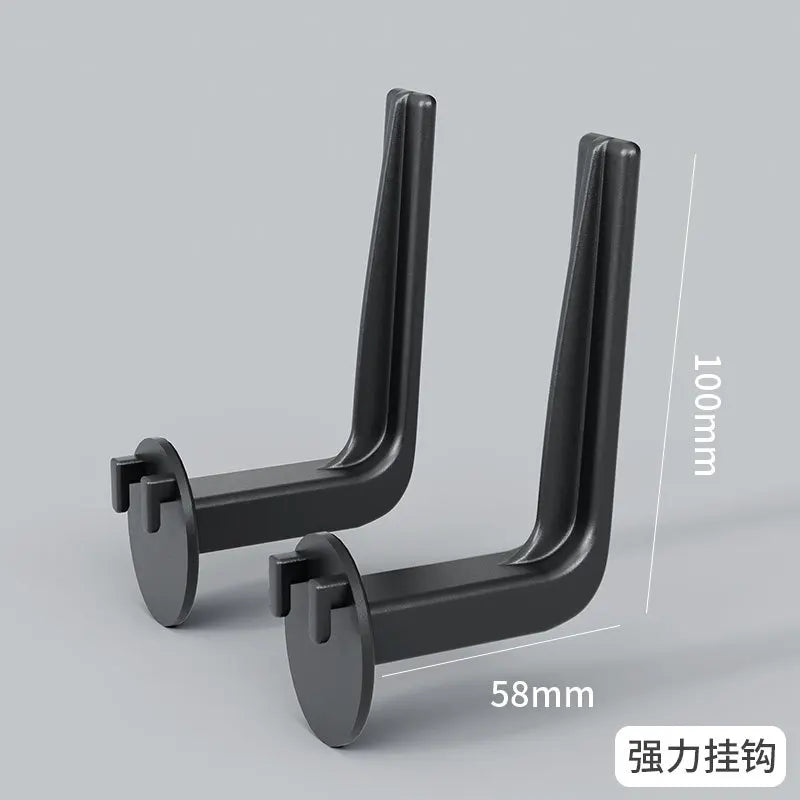 No Punching Pegboard Wall Organizer Panel Shelves For Gamer Room,bathroom,kitchen Storage Rack Organizer Pegboard Accessories by Smarsty