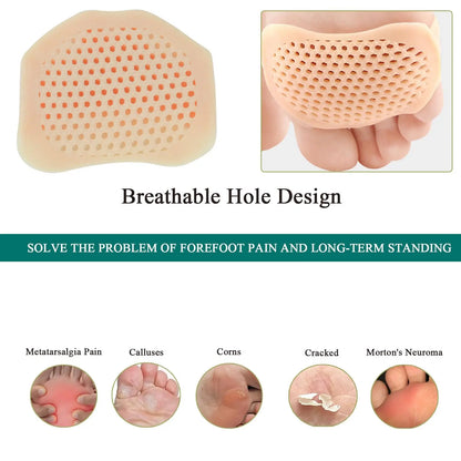 Soft Gel Metatarsal Pads for Pain Relief - Smarsty