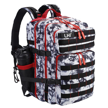 LHI 45L/35L/25L Tactical Backpack for Men and Women Waterproof Athlete Gym Outdoor Bag Travel Hiking Rucksack with Bottle Holder - Smarsty