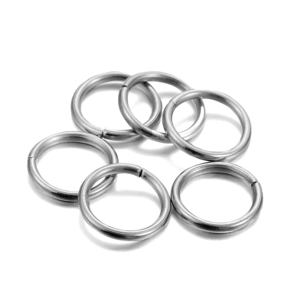 Stainless Steel Jump Rings Set Durable Rust Resistant - Smarsty