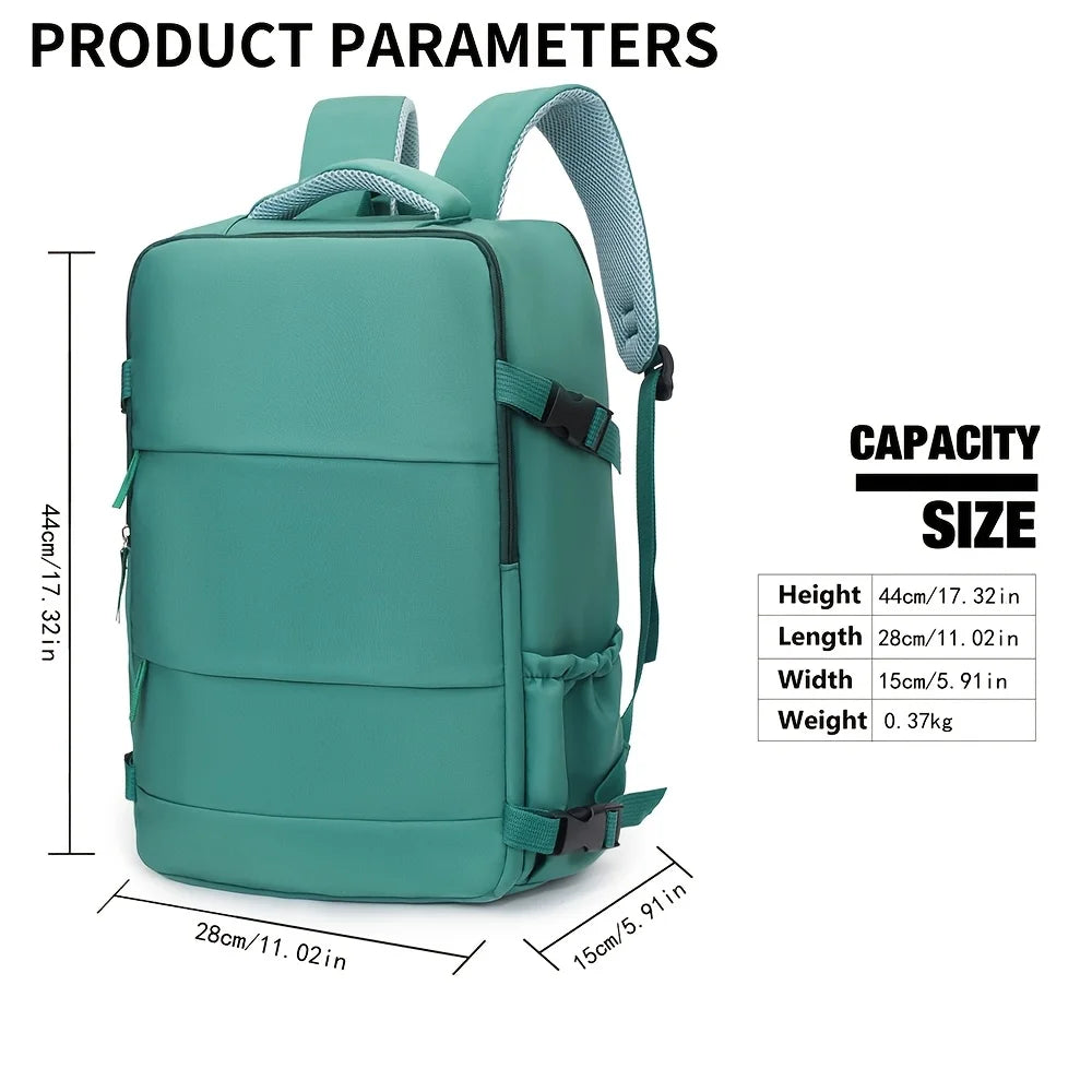 Couples Leisure Lightweight Backpack Travel Backpack Female New Backpack Student Schoolbag Large Capacity Travel Commuter Luggag - Smarsty