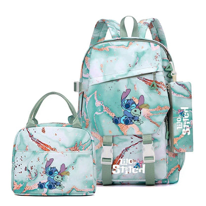 Large Capacity Backpack with Insulated Lunch Bag Pockets - Smarsty