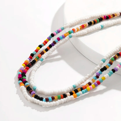 Bohemia Colorful Seed Beads Belly Chain for Summer - Smarsty