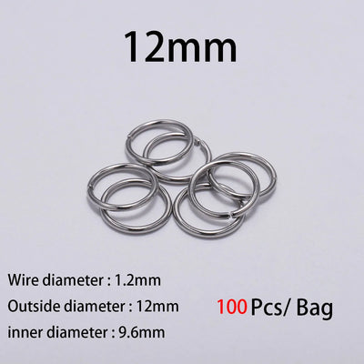 Stainless Steel Jump Rings Set Durable Rust Resistant - Smarsty