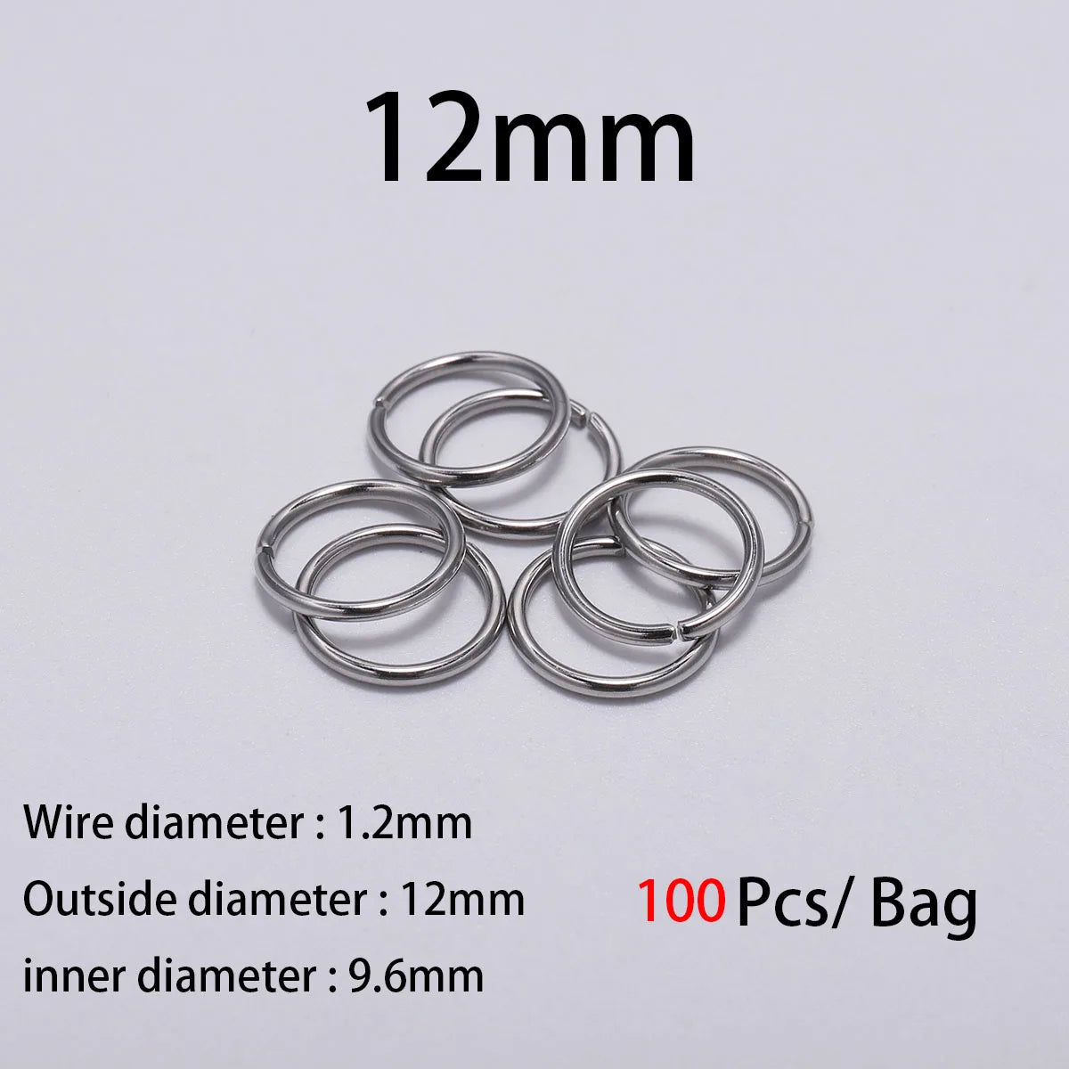 Stainless Steel Jump Rings Set For DIY Jewelry Making - Smarsty