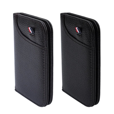 Portable Super Slim Soft Wallet PU Leather Mini Credit Card Wallet Purse Card Holders Men Wallet Thin Small Short Wallets - Smarsty