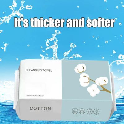 100PCS Thickened Cotton Disposable Makeup Removal Towels - Smarsty