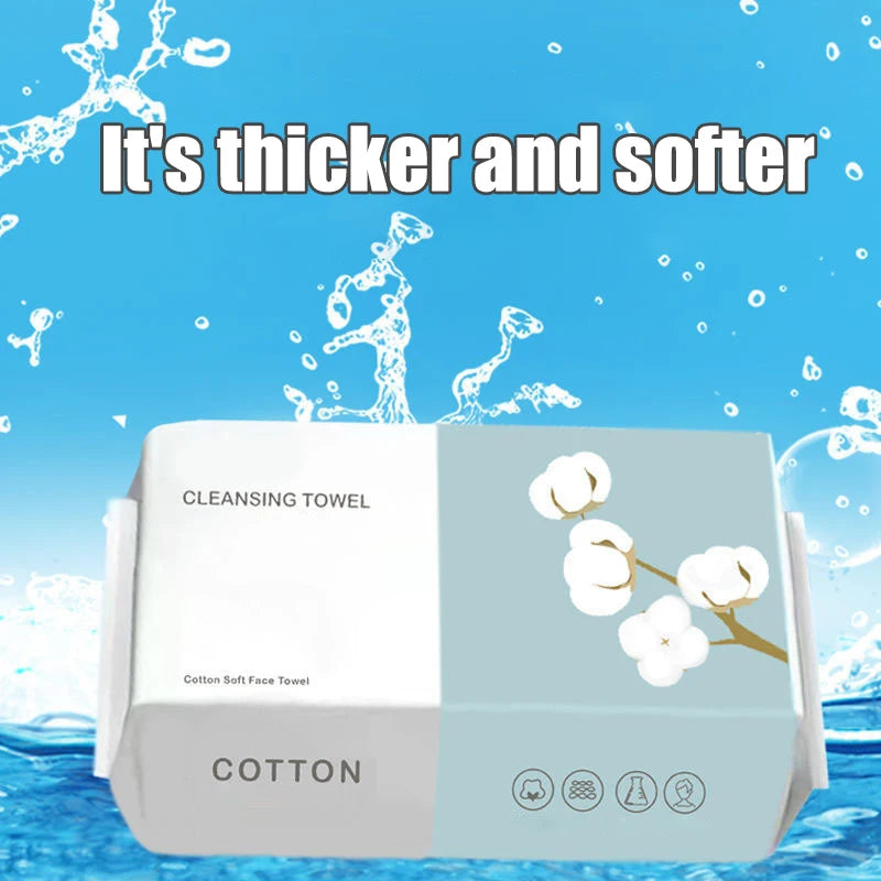100PCS Thickened Cotton Disposable Makeup Removal Towels - Smarsty