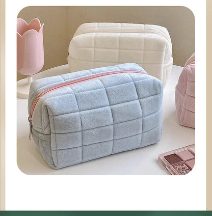 Pillow Makeup Bag Large Capacity Portable Storage Case - Smarsty