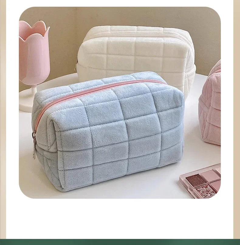 Pillow Makeup Bag Large Capacity Portable Storage Case - Smarsty
