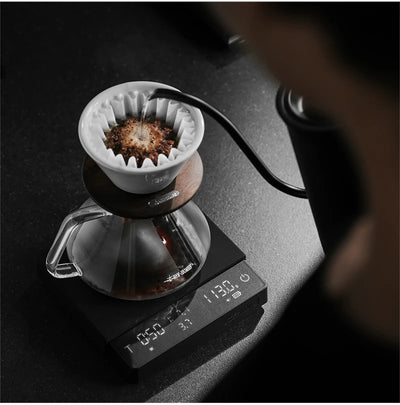 MHW-3BOMBER Cube Coffee Scale 3.0 Pro Max Digital Kitchen Coffee Scale High Precision Flow Rate Big Battery Coffee Accessories by Smarsty