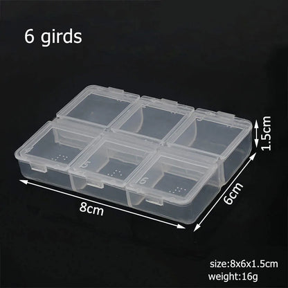 Plastic Jewelry Organizer Storage Box With Dividers - Smarsty