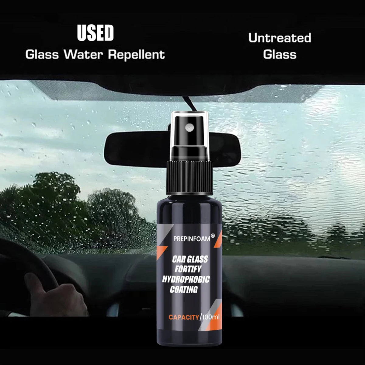 Car Windshield Glass Cleaner Oil Film Remover Sponge Brush - Smarsty
