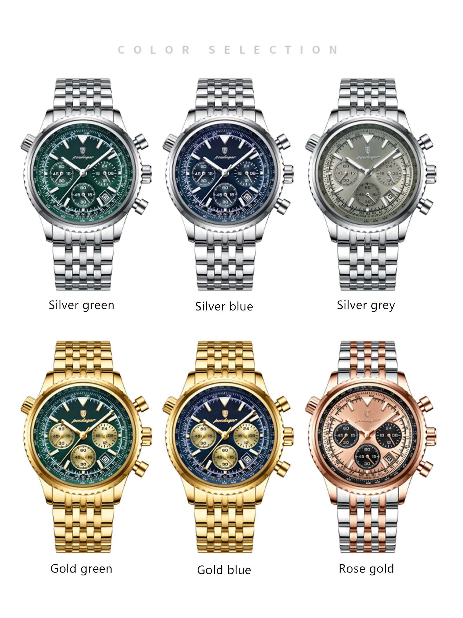 Luxury Waterproof Military Men's Watch with Luminous Features - Smarsty