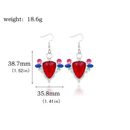 JoJo's Bizarre Adventure Kakyoin Earrings for Cosplay Jewelry - Smarsty
