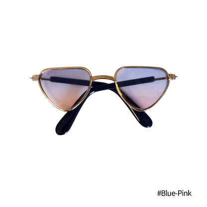 Vintage Round Dog Sunglasses for Stylish Pet Photos - Smarsty