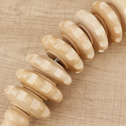 Wooden Trigger Point Massager Roller for Muscle Relief - Smarsty