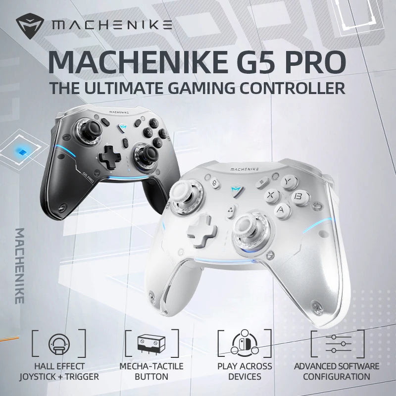 Machenike Wireless Gaming Controller G5 Pro for Switch and PC - Smarsty