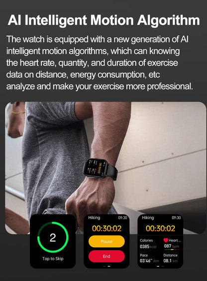 2025 Smart Watch with ECG PPG Health Monitoring - Smarsty