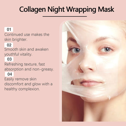 Collagen Peel-Off Mask for Deep Hydration and Firming - Smarsty