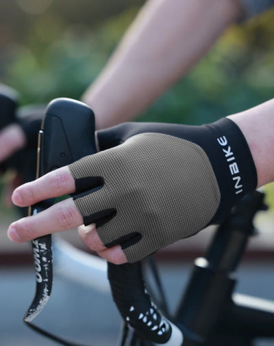 INBIKE Breathable Half Finger Cycling Gloves with Shock Absorption - Smarsty