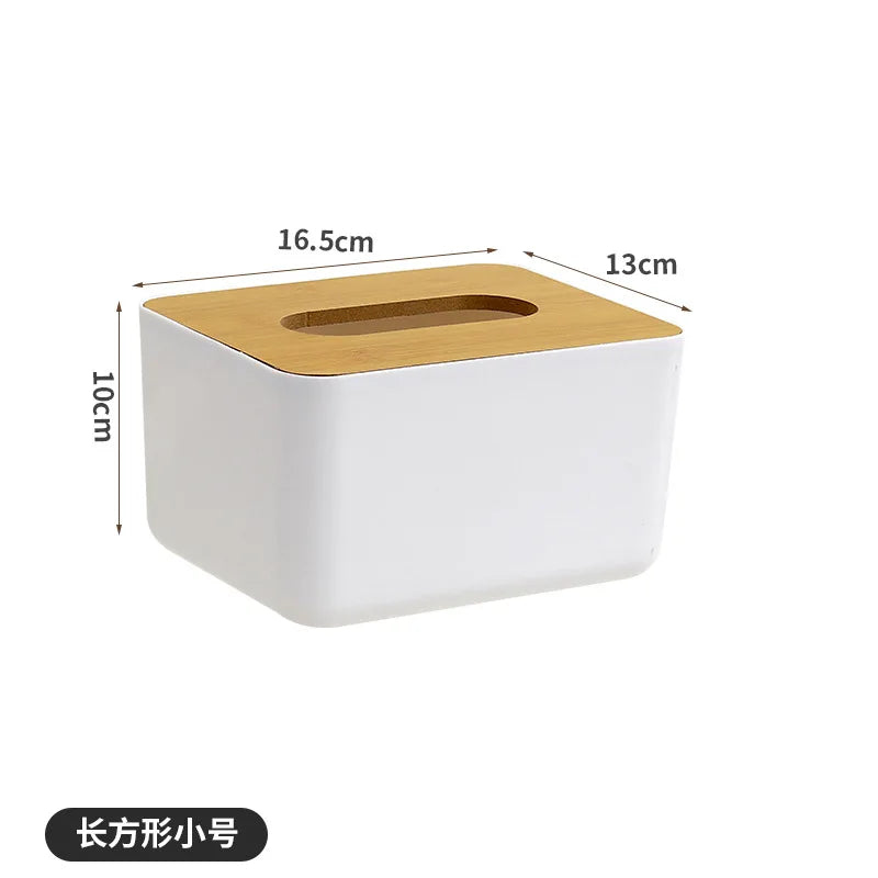 1pc Tissue Box Holder, Desktop Tissue Holder, Decorative Tissue Holder, Kitchen Bedroom Living Room Dining Room, Home Decor