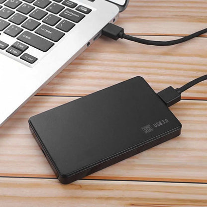 Plastic 3TB USB 2.0/3.0 Hard Disk HD Enclosure Super Speed for Windows Enclosure 2.5 inch SATA SSD HDD Mobile Case